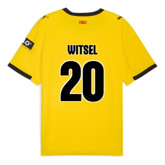 Girona Axel Witsel #20 Borta Kläder 2025-26 Kortärmad Girona Axel Witsel #20 Borta Kläder 2025-26 Kortärmad